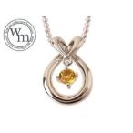 Yahoo! Yahoo!ショッピング(ヤフー ショッピング)with me. /ウィズミー  11月　誕生石（シトリン）ネックレス Lady's 【95-2373】【レディース】