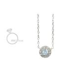me.luxe／エムイーリュークス  Swarovski. ブルートパーズネックレス