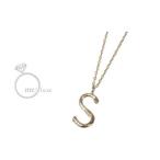 me.luxe／エムイーリュークス  95-0778 イニシャルネックレス　【S】