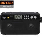 TOSHIBA 東芝 【梱包B級品】TY-SR66 (K) ブラック　FM/AMステレオラジオ