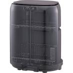 ZOJIRUSHI Zojirushi посуда сухой контейнер 5 человек минут вертикальный type раздвижной дверь компактный нержавеющая сталь EY-GC50 HA серый 