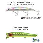 ima＆Blue Blue 【数量限定】サスケ 120裂波SSP #X087 レンズキャンディーGB＆ガボッツ150 #10 がつん！とキウイ