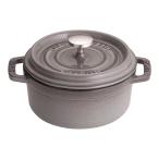 staub ストウブ 〔ホーロー鍋〕 RST4732 ピコ・ココット ラウンド (12cm)/グレー