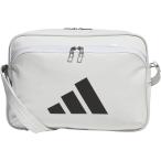 ショッピングエナメルバッグ adidas アディダス ショルダーバッグ エナメルバッグ BUZ85【ホワイト】