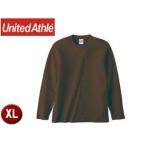 United Athle/ユナイテッドアスレ  501001C  5.6オンス ロングスリーブTシャツ アダルトサイズ 【XL】 (ダークブラウン)