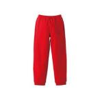 United Athle/ユナイテッドアスレ  10.0オンス スウェットパンツ（パイル）ジュニア用 【110】 （レッド）