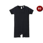 United Athle/ユナイテッドアスレ  5.6オンス ベイビー ロンパース 80cm (ブラック) 514802-2