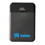 恵安 KPOWER-BLACK 準個体・燃えにくいモバイルバッテリー KPOWERシリーズ PSE認証済み KPOWER-BLACK