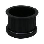 HIKARI/光 イス脚キャップ 黒丸36 BE-0-362