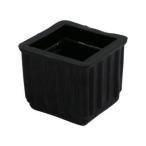 HIKARI/光 イス脚キャップ 黒角21 BE-4-212