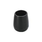 HIKARI/光 イス脚キャップ パイプ用 黒丸18 BE-8-182