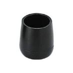 HIKARI/光 イス脚キャップ パイプ用 黒丸24 BE-8-242