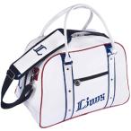 LEZAX/レザックス 埼玉西武ライオンズ ボストンバッグ ホワイトxブルーxレッド SLBB-9538