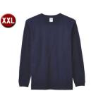 ボンマックス BONMAX  6.2オンスヘビーウェイトロングスリーブＴシャツ（カラー） ネイビー XXL