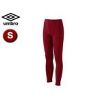 UMBRO/アンブロ  UAA9310P  ロングタイツ 【S】 （Dレッド）