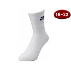 ヨネックス YONEX ハーフソックス 19-22cm ジュニア (ホワイト) 19122J-011