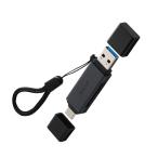 ELECOM Elecom память устройство для считывания карт /USB Type-C&amp;USB-A обе соответствует / прямой .. модель /SD+microSD/USB 5Gbps/ черный MR3C-D21BK