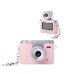 ELECOM Elecom простейший фотоаппарат / собственный .- режим / фильтр 6 вид /4 кратный zoom / брелок для ключа приложен / пудра розовый CMR-DTC01PN