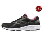 ミズノ mizuno  MAXIMIZER 22/マキシマイザー22 ジュニア 24.0cm ブラック×ピンク K1GC2020-03
