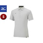 ミズノ mizuno  ポロシャツ ホワイト杢 Sサイズ 32MA2083