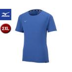 ミズノ mizuno  Tシャツ サファイアブルー杢 2XLサイズ 32MA2023