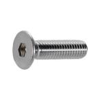 TRUSCO トラスコ中山 六角穴付き皿ボルト ステンレス M6×25 18本入 B129-0625