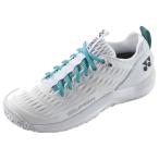 ヨネックス YONEX テニス オーバルシューレース  【130cm】 AC570 526(ミントブルー)