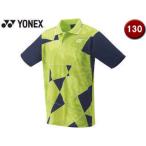 ヨネックス YONEX  テニス ジュニアゲームシャツ 10465J 008(ライムグリーン) J130