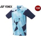 ヨネックス YONEX  テニス ジュニアゲームシャツ 10465J 111(アクアブルー) J130