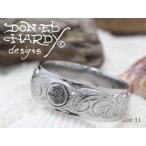 Ed Hardy/エドハーディー  ペアリング(単体販売)■11号Steel/Steel■ステンレスハワイアンジュエリー■EdHardy エドハーディー