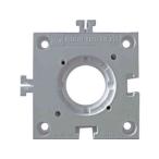 ISB 井口機工製作所 ボールベアー取付ベース パズル白色 PZ75-WH