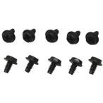 ainex アイネックス I/Oブラケット用インチネジ ブラック 10個入 PB-023B-BK