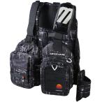 mazume マズメ レッドムーンライフジャケットIXカモ 【ブラックカスリ】 MZLJ-828