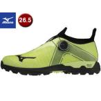 ミズノ mizuno  ゴルフシューズ ウエーブハザード BOA【ライム×ブラック】【26.5cm】【3E相当】51GM2170