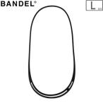BANDEL バンデル ASYM アシム ネックレス 【ブラック】【Lサイズ】 特許技術搭載 プラチナシリコーン