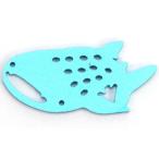 Fisheye рыба I 40330( голубой ).. Cara plate Gin bee The meHALF+ половина плюс 