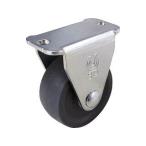 YUEI CASTER ユーエイ プレート式エラストマーキャスター固定25径 GR-25EL