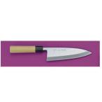 AOKI 青木刃物製作所 【堺孝行】シェフ和庖丁　銀三鋼　出刃／２４cm