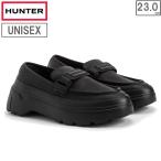HUNTER Hunter [ унисекс ]li штраф do Explorer Flat пена Loafer [ черный ][UK4/23cm]