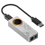 Fosi Audiofosi аудио DS3-S серебряный портативный DAC усилитель ge-ming усилитель 3.5mm 4.4mm баланс подключение XMOS установка 