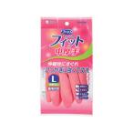 S.T. エステー ファミリー やわらかフィット 天然ゴム 中厚手 Lサイズ ピンク ST74323