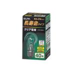 ELPA/エルパ/朝日電器 L100V38W-C　長寿命タイプ クリア電球40W形