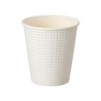 SunNap/サンナップ 店舗・オフィス備品の脱プラスチック化！ エンボスカップ ホワイト 210ml 50個 C2150E