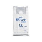 シモジマ  レジ袋 EFハンドLL 乳白 100枚入 006645915