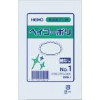 SHIMOJIMA シモジマ HEIKO/ヘイコー ポリ規格袋 ヘイコーポリ 03 No.1 紐なし 006610101