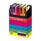 uni/三菱鉛筆 POSCA ポスカ 中字丸芯 15色セット PC5M15C