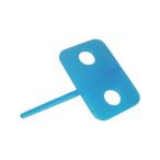 mitsuya ミツヤ ダンロック 青 4個入 M55263  DL4P-BU