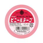 YAMATO/ヤマト ビニールテープ 19mm ピンク NO200-19-3 幅19mm×長10m