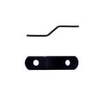 WAKI 和気産業 補助金具ステイ BS-567 No.67 黒