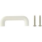 WAKI 和気産業 PC丸棒ハンドル 80mm 白 BH1145